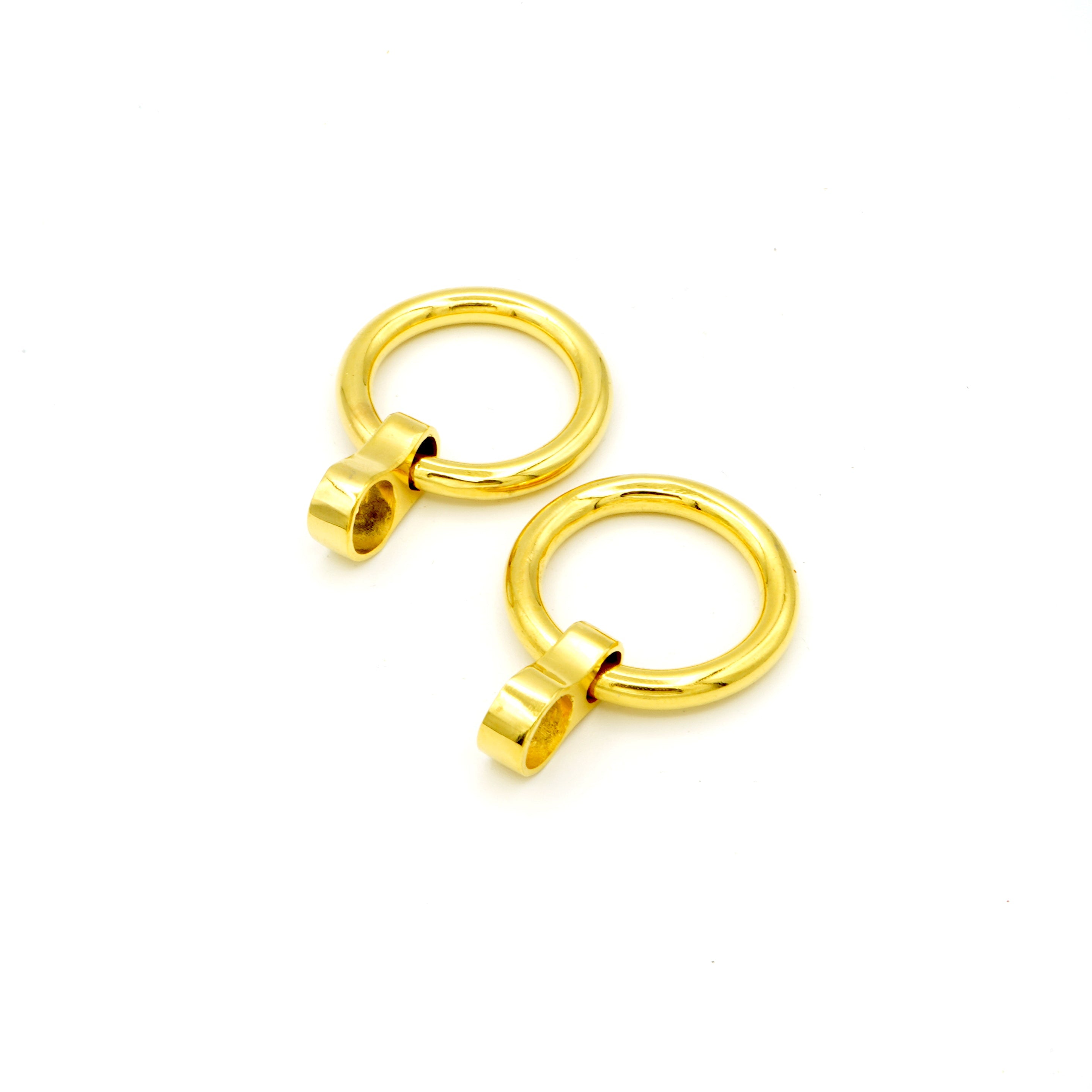 Thin locking jewelry bangles with key (Gold)
