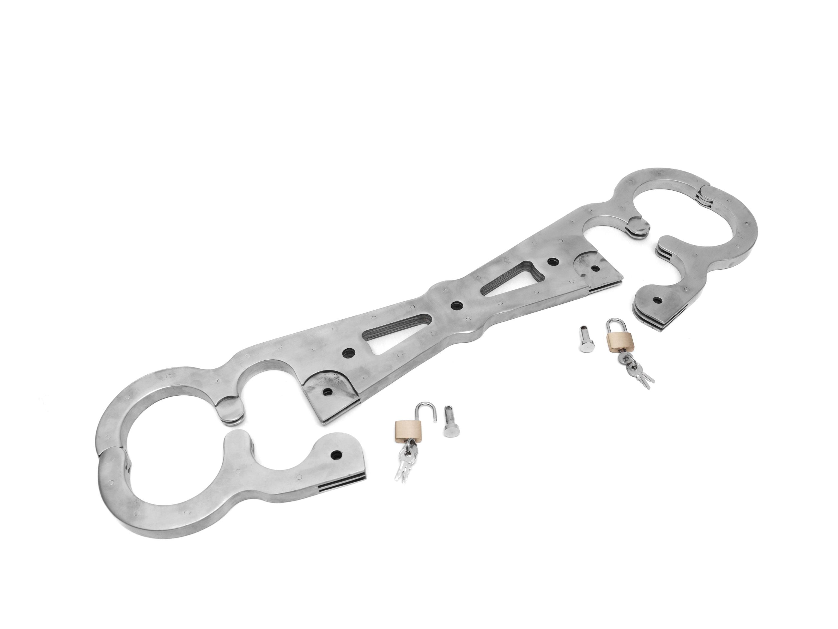 Ultra heavy stainless Steel Pillory for Hands and Feet
