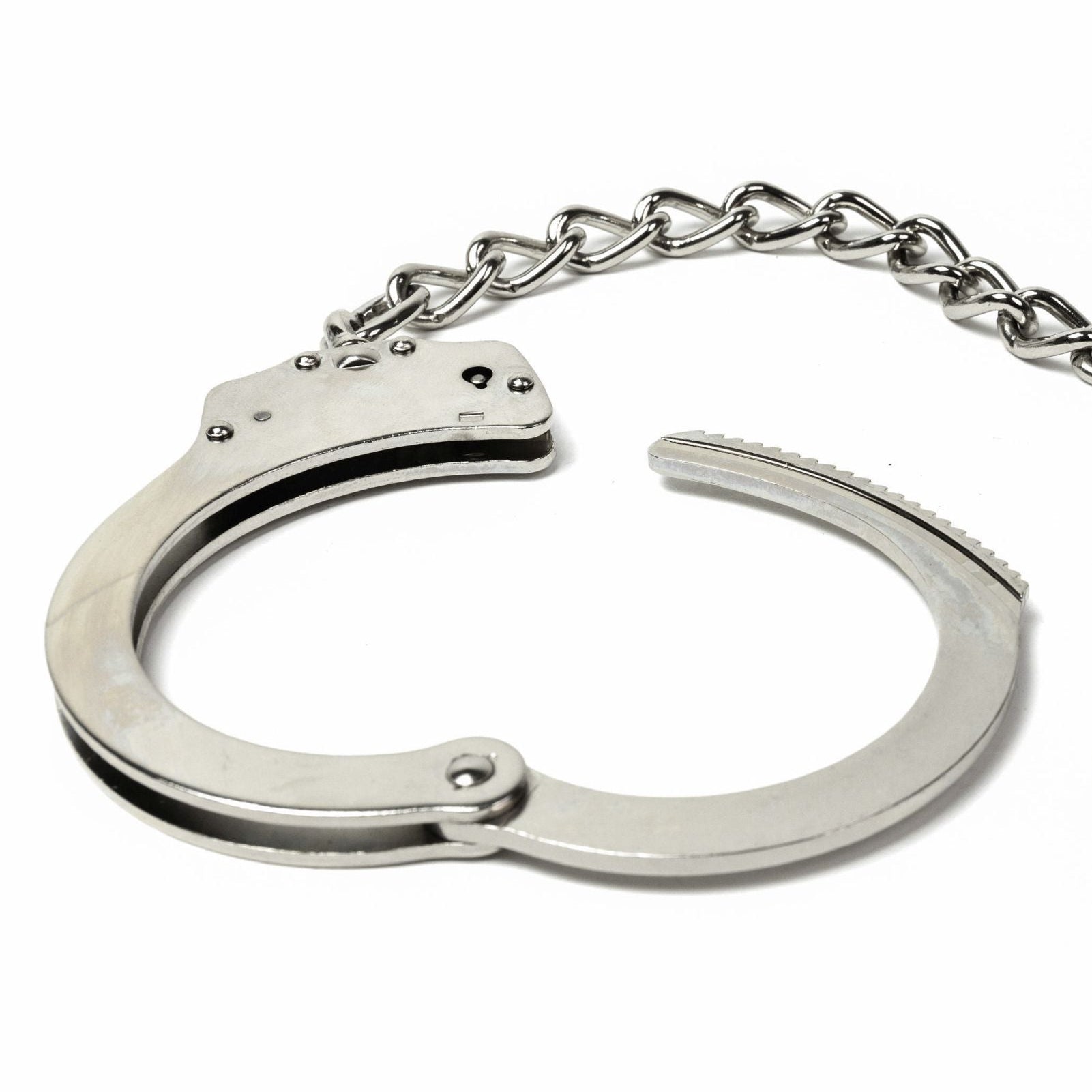 Police Steel Ankle Cuffs with Chain