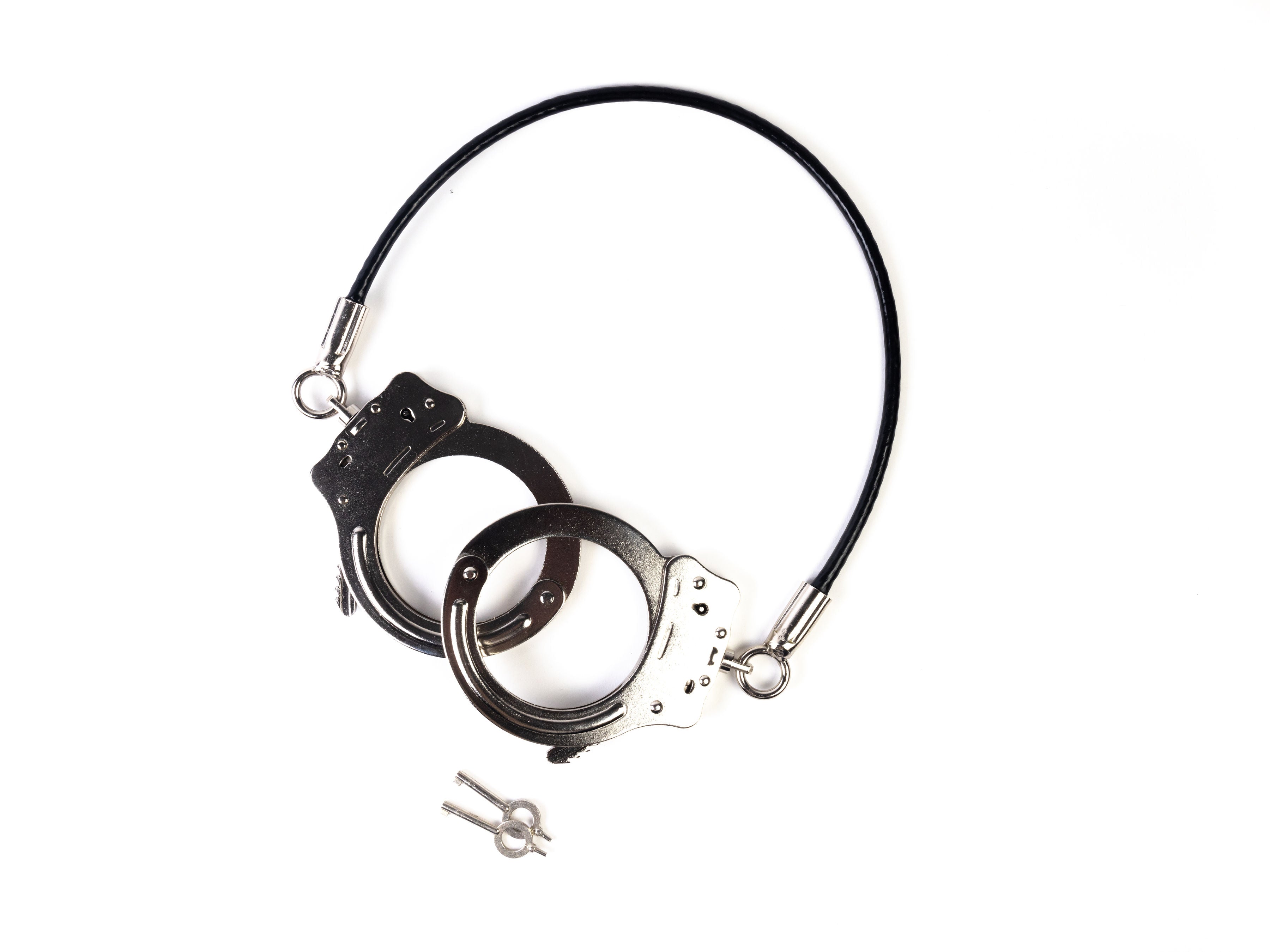 Police cable leg cuffs