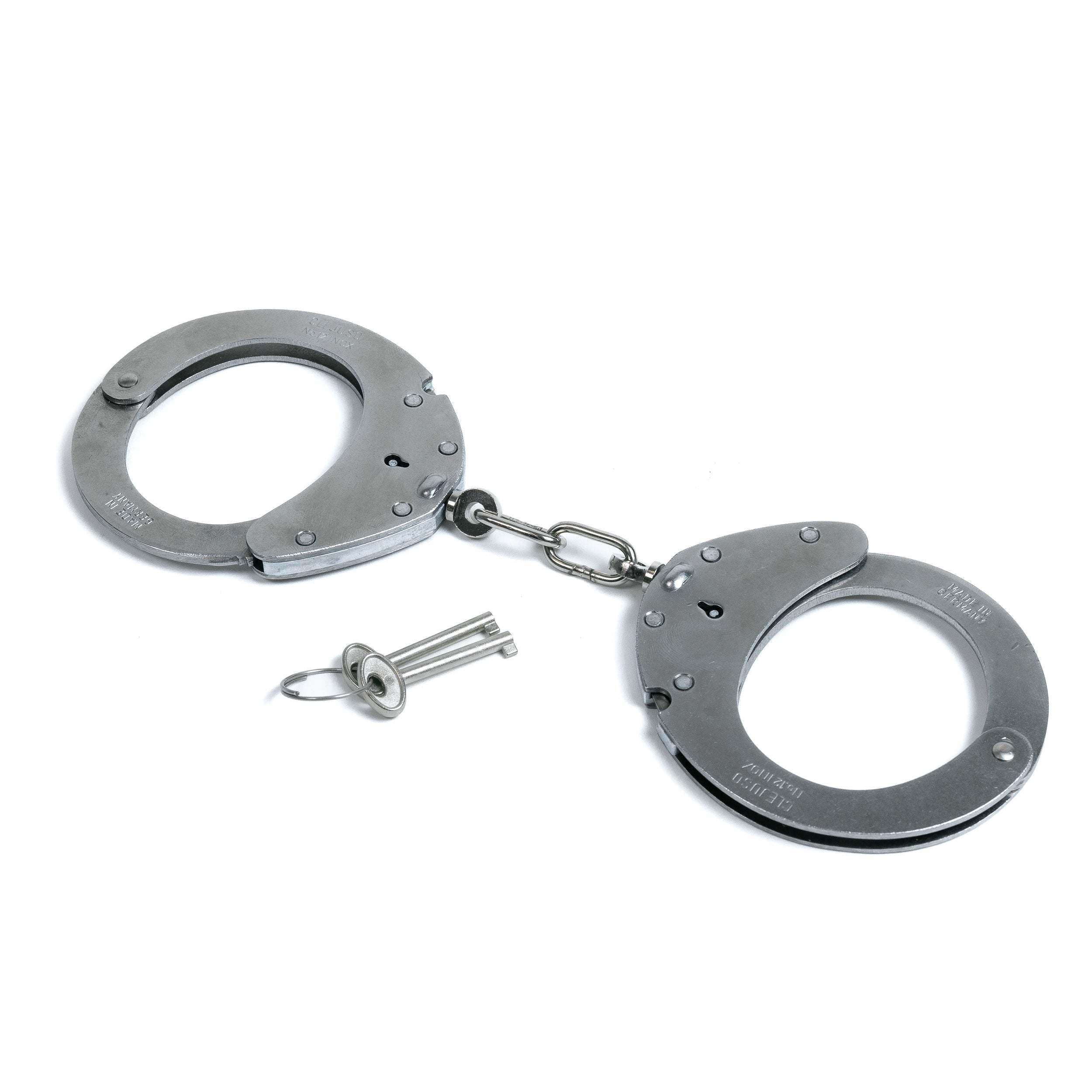 Clejuso No. 12 Stainless steel handcuffs