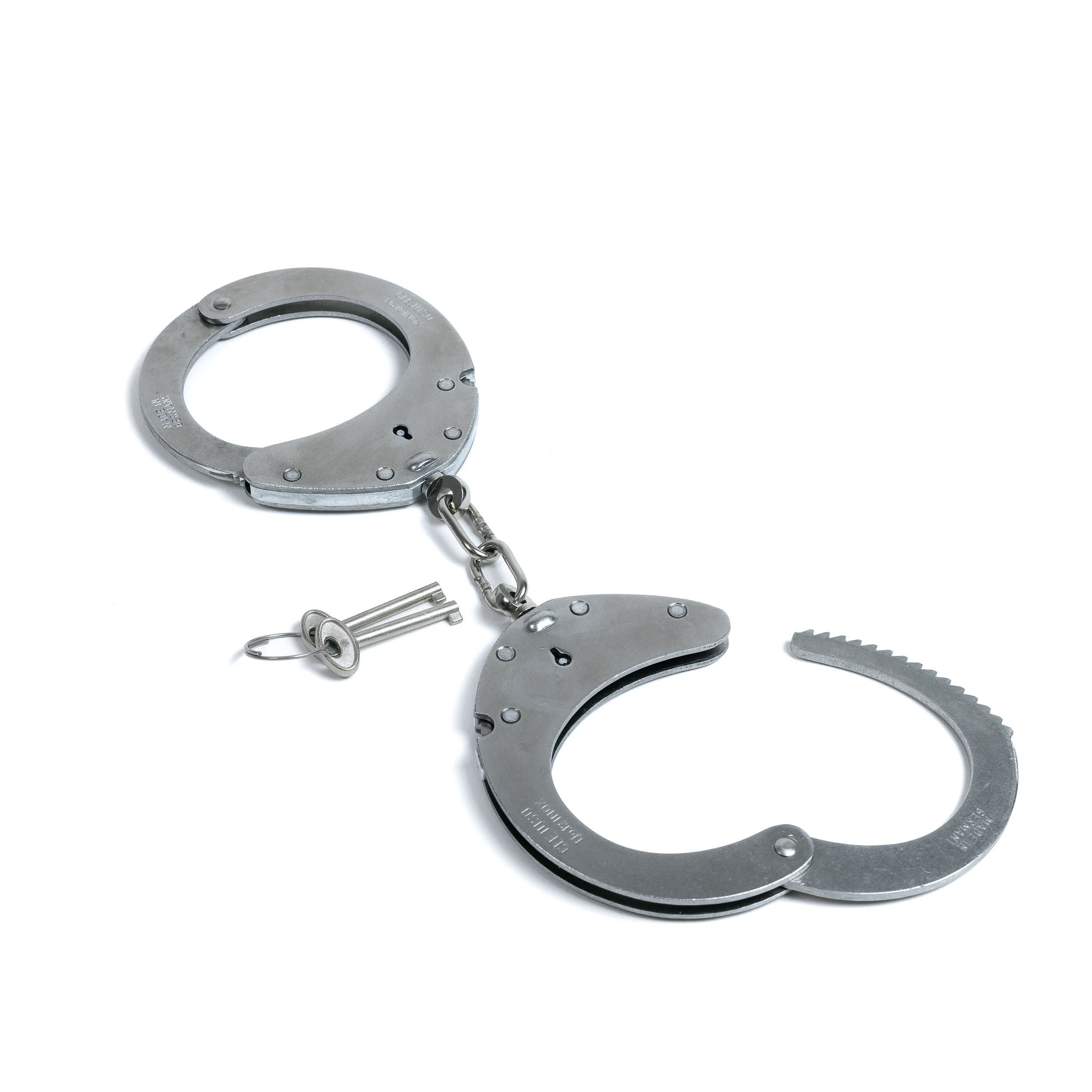 Clejuso No. 12 Stainless steel handcuffs
