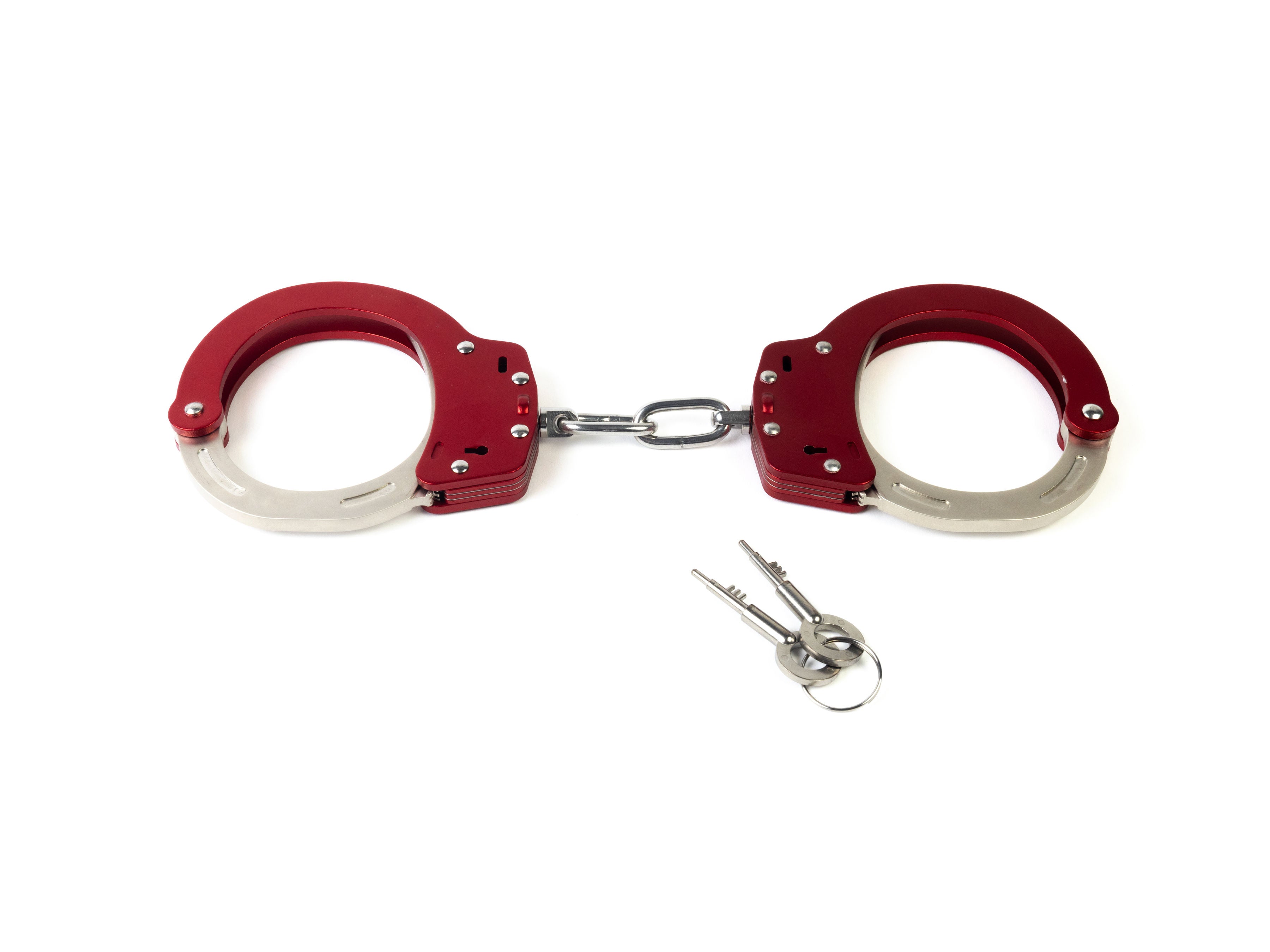 Coloured Metal Handcuffs out of Aluminium Alloy