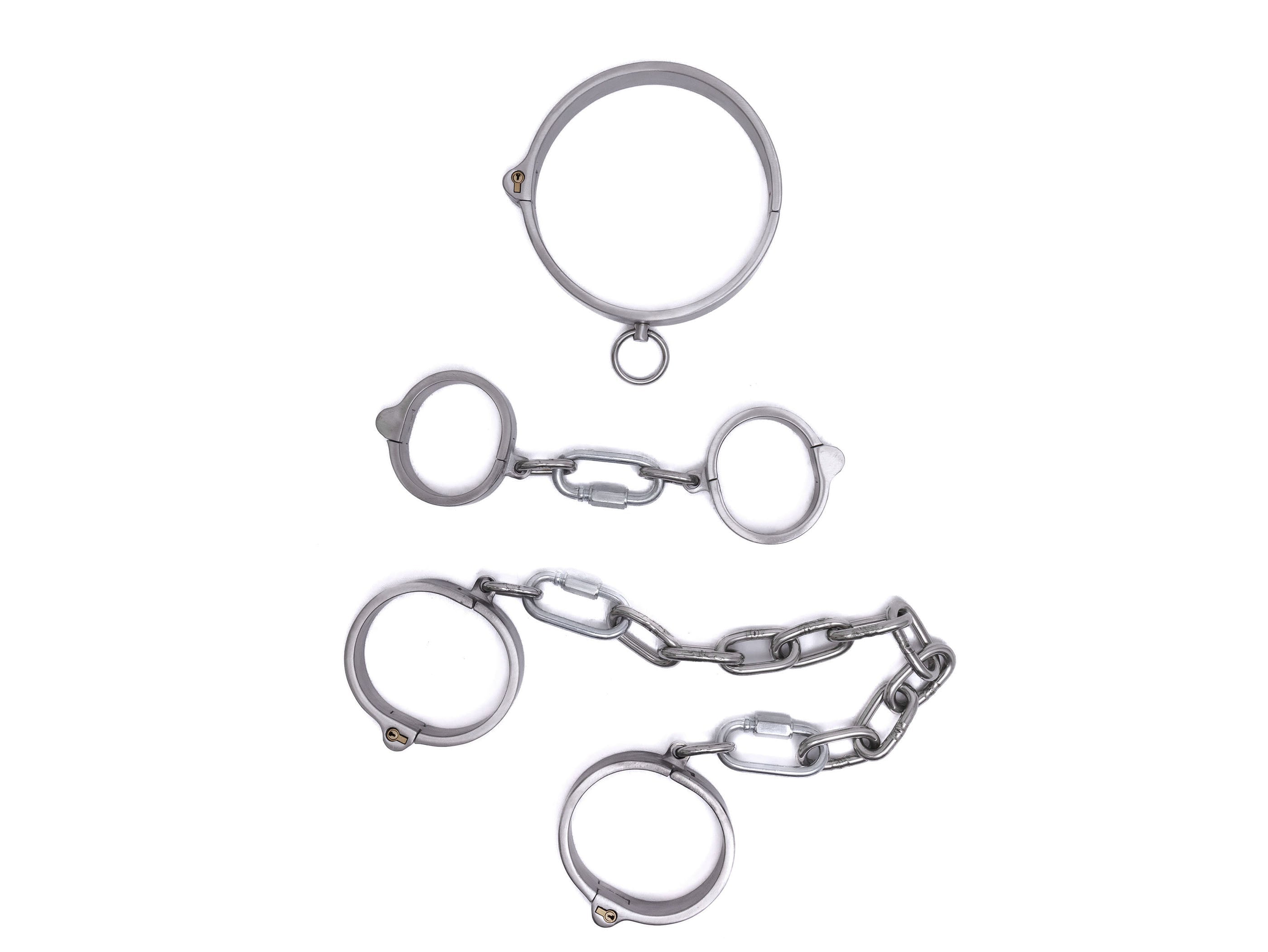 Set - Stainless steel push-in lock