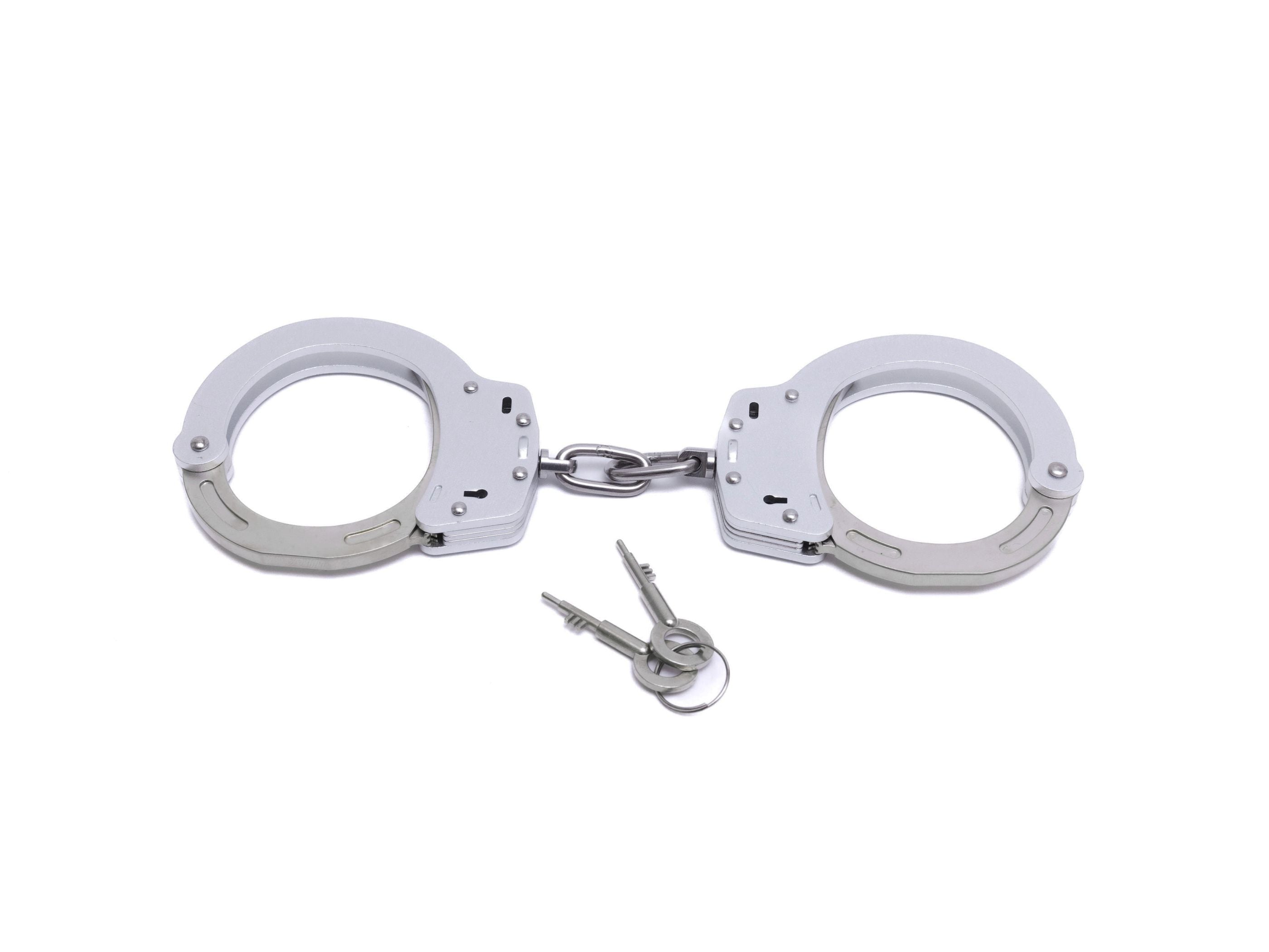 Coloured Metal Handcuffs out of Aluminium Alloy