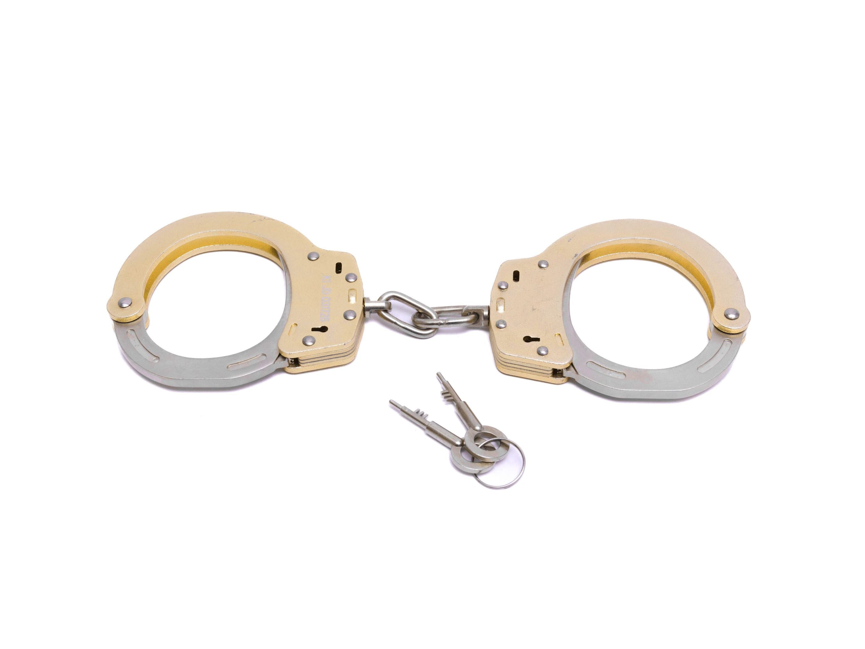 Coloured Metal Handcuffs out of Aluminium Alloy