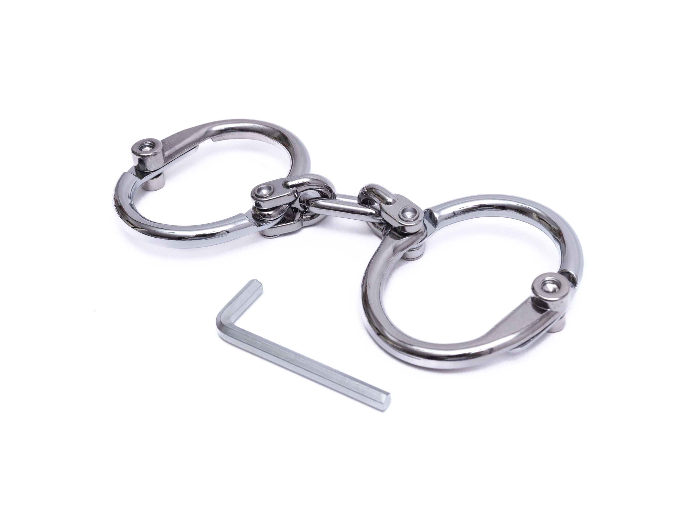 Innovative solid hand or legcuffs, adjustable