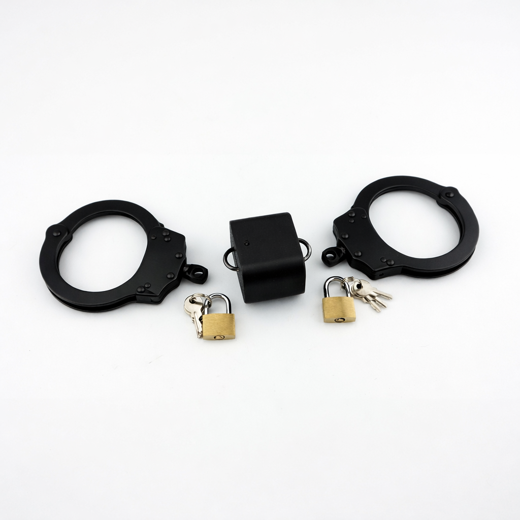 Selfbondage Starter kit - icelock + handcuffs