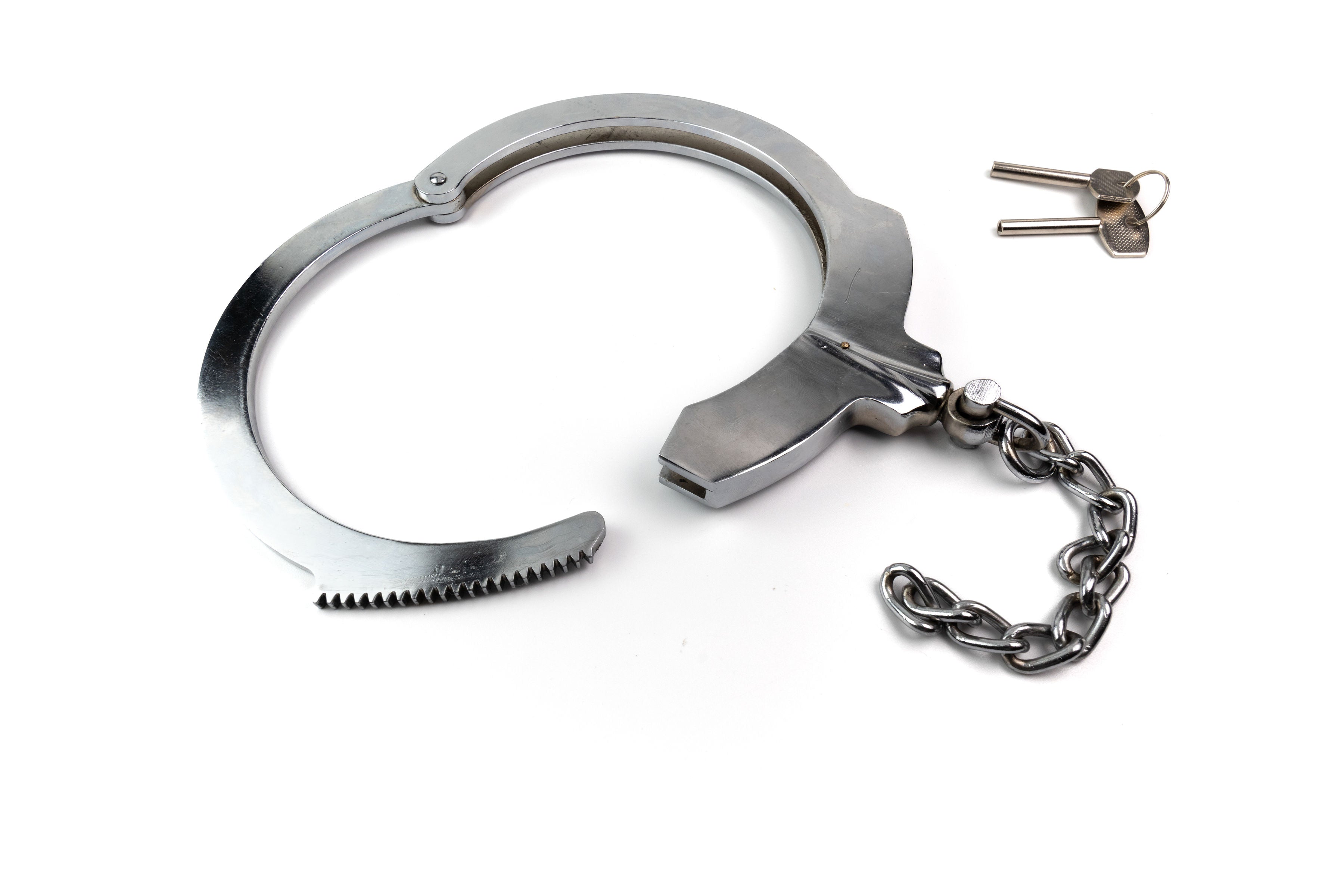 Adjustable neck restraint with double lock