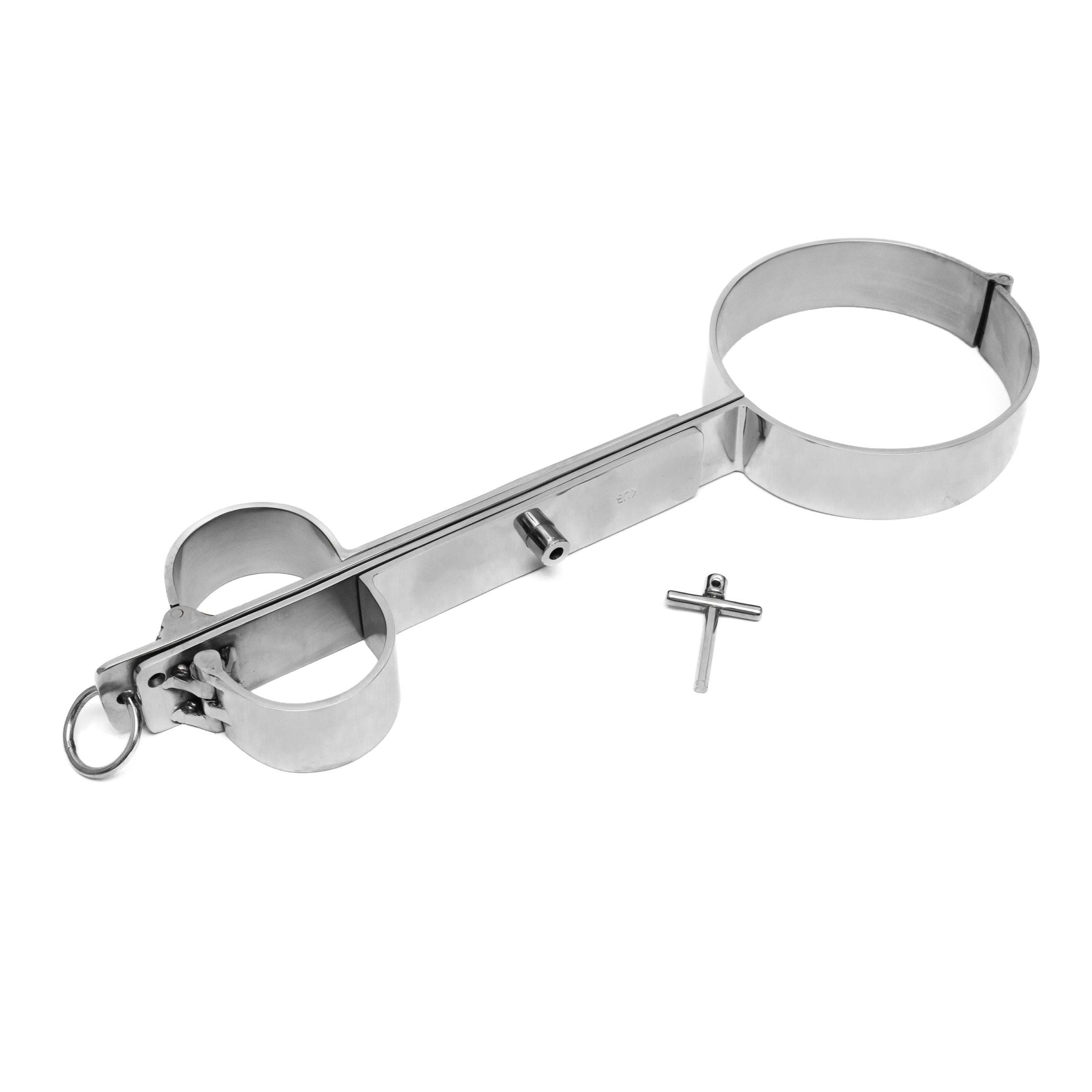 Stainless steel shrew's fiddle polished for neck and hands