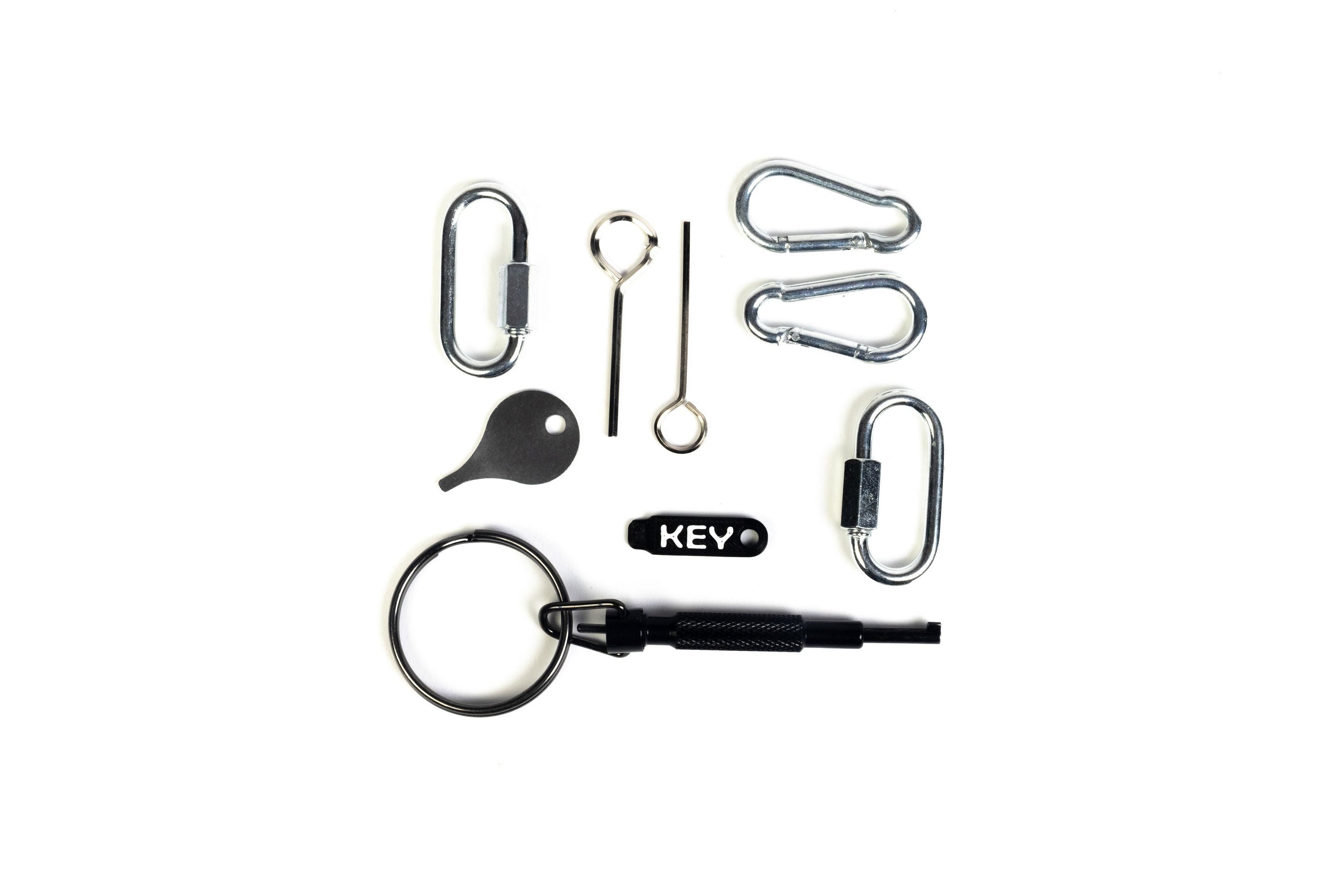 Ultimate key and connector set for handcuffs and collars