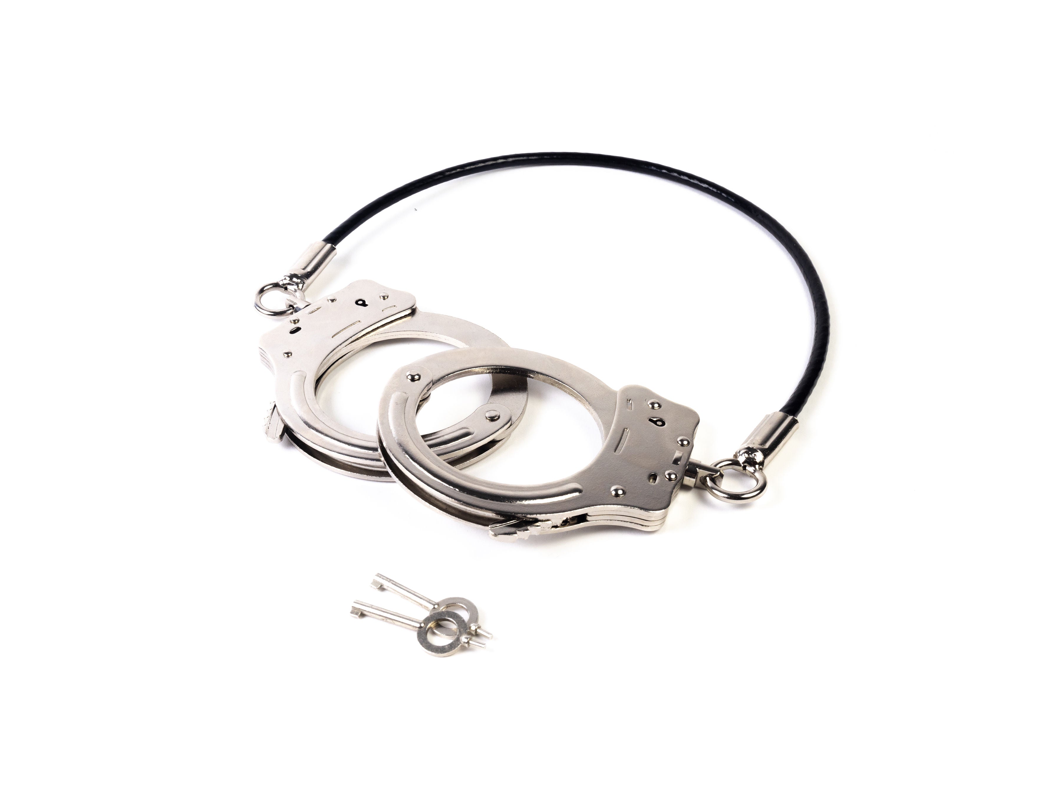Police cable leg cuffs