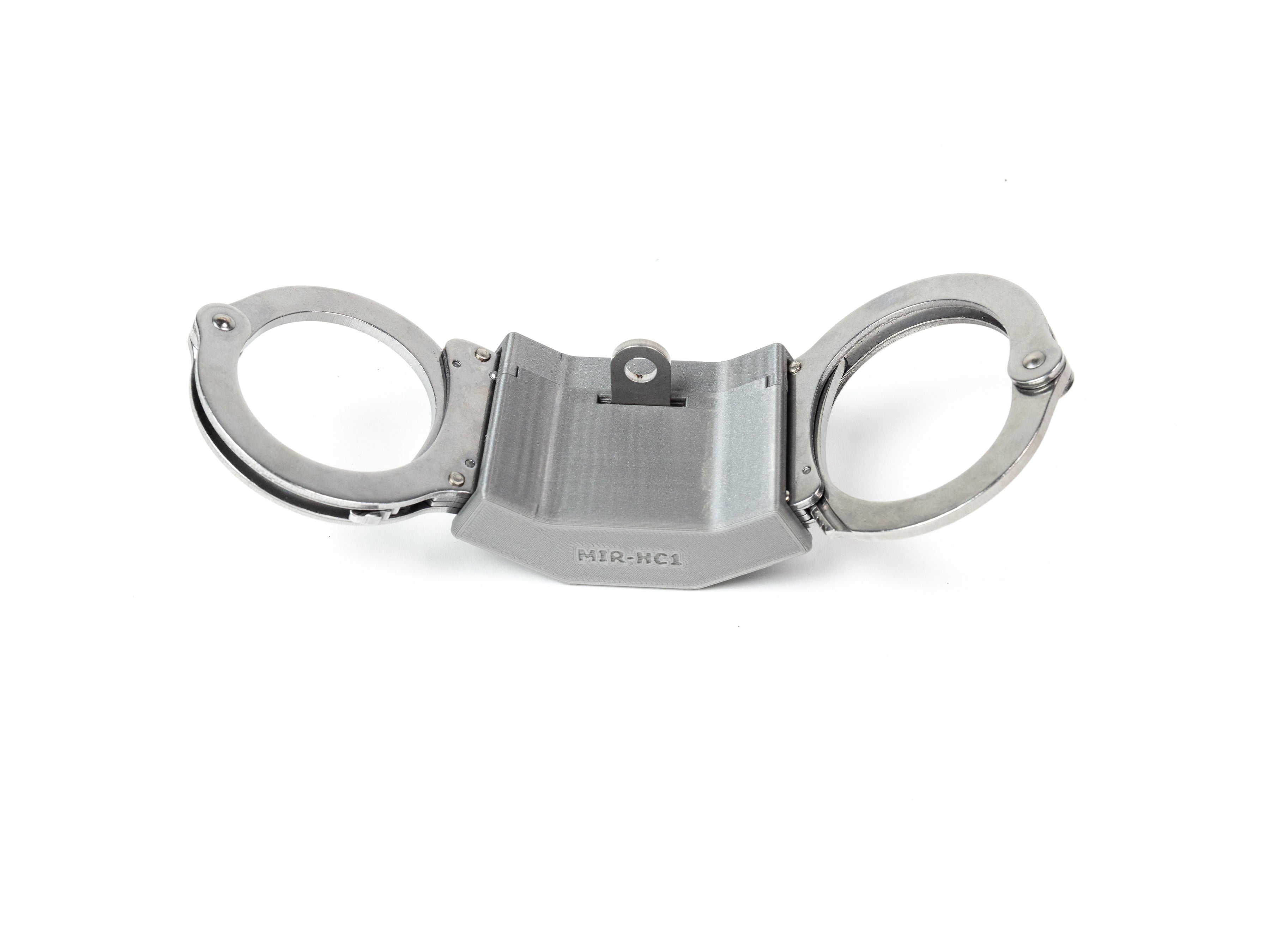 MakeItRigid Lock box Angled handcuffs with connector