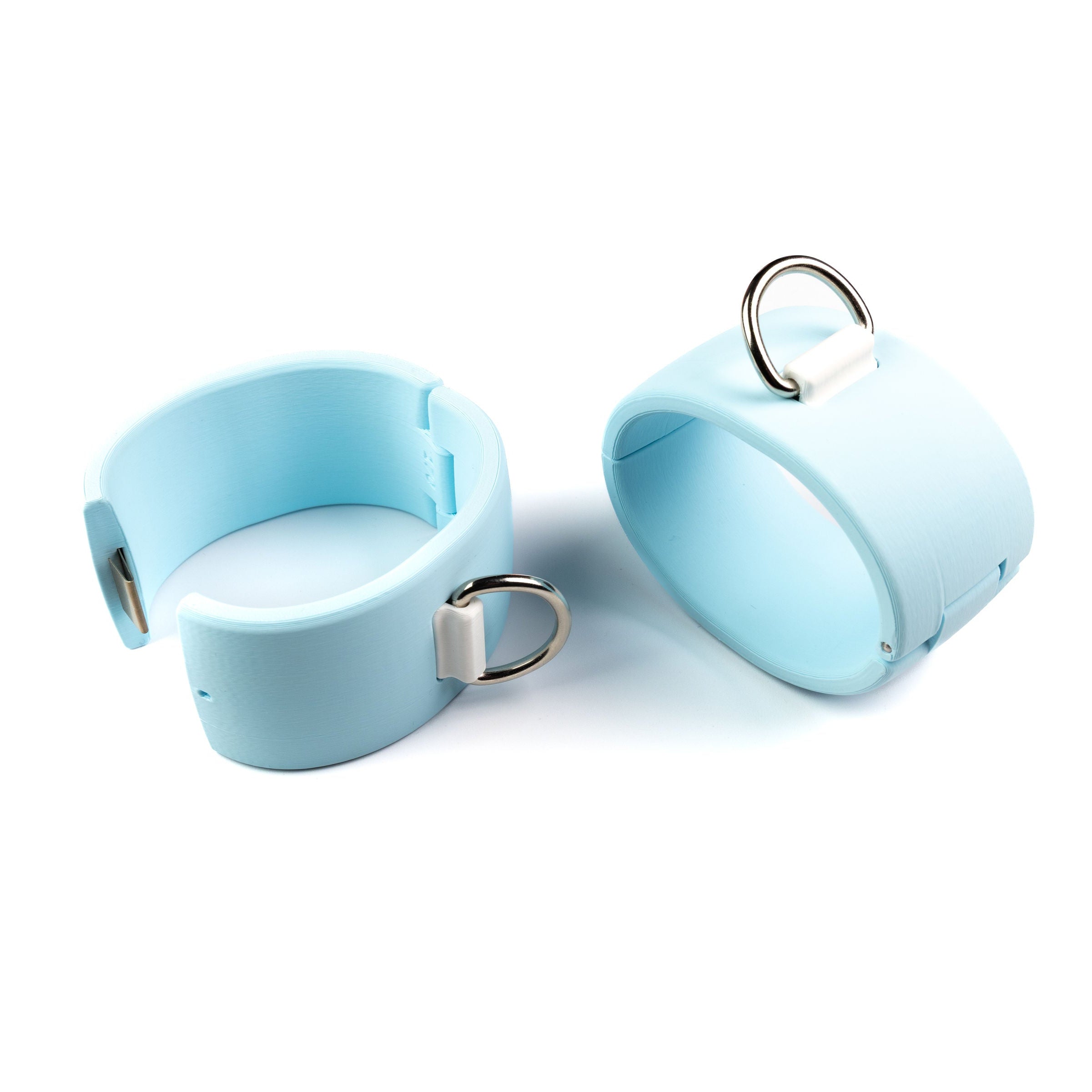 Extreme Quick-Shackles - custom made handcuffs with D-ring and snap lock