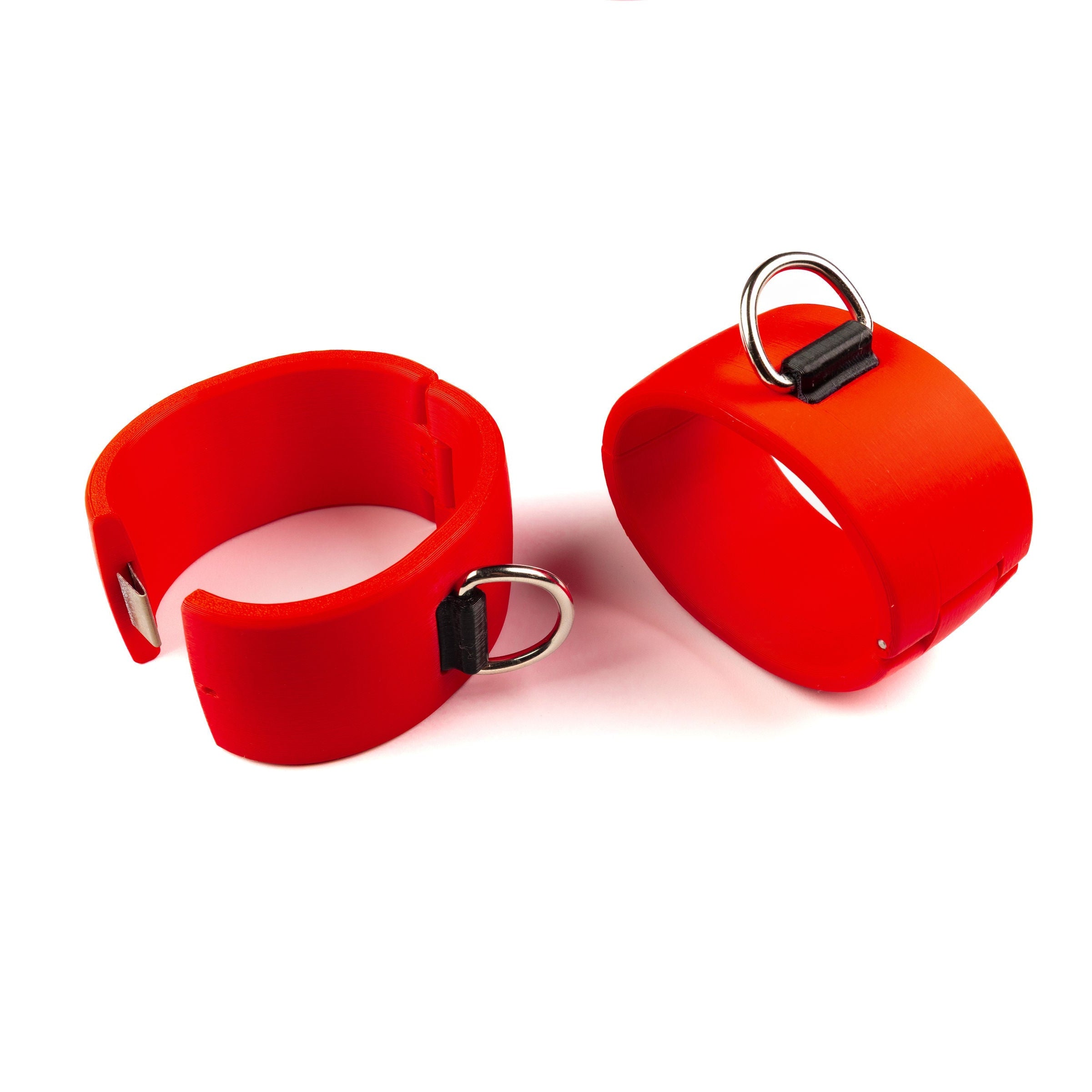 Extreme Quick-Shackles - custom made handcuffs with D-ring and snap lock