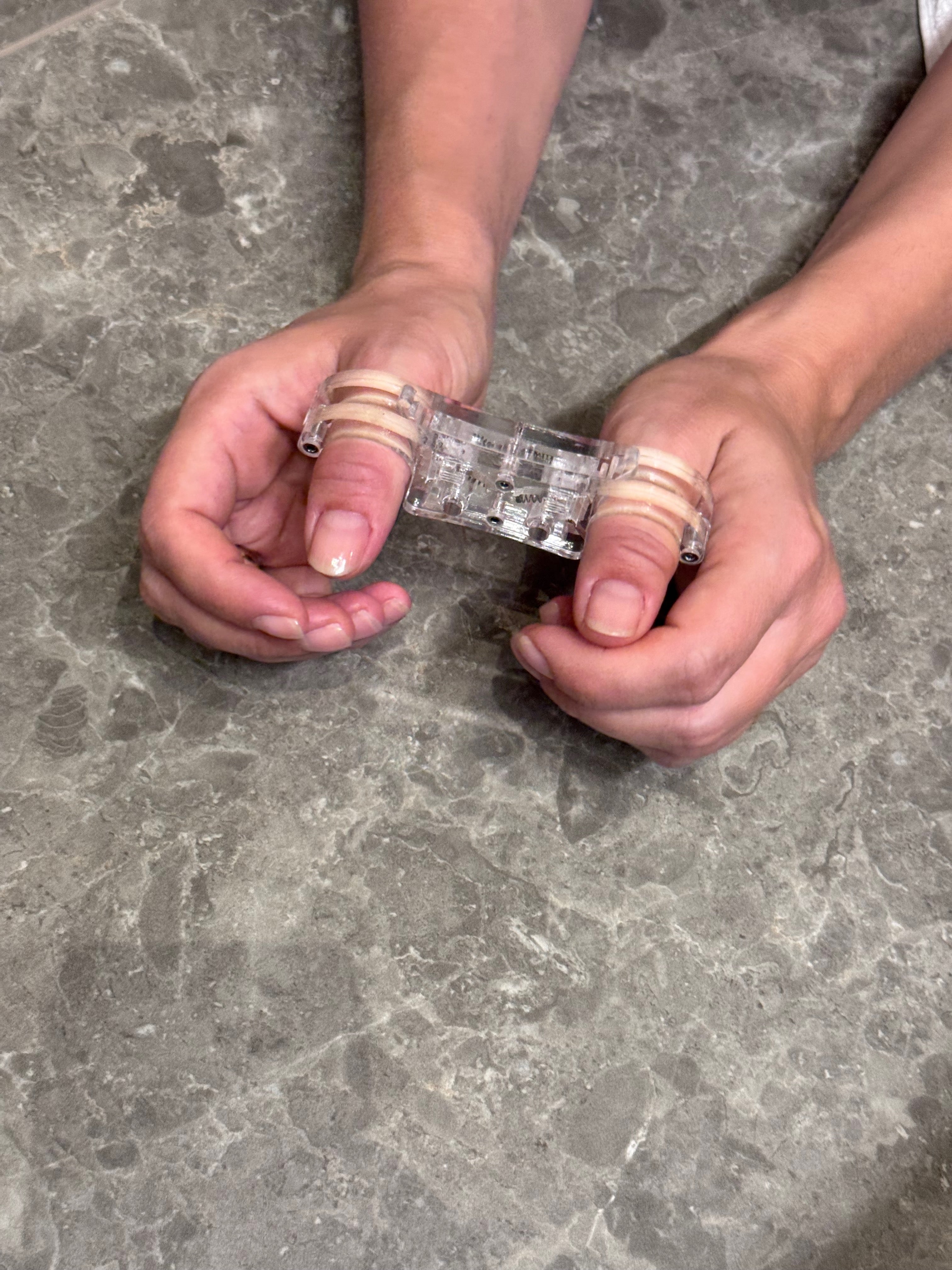 Transparent Thumb Cuffs