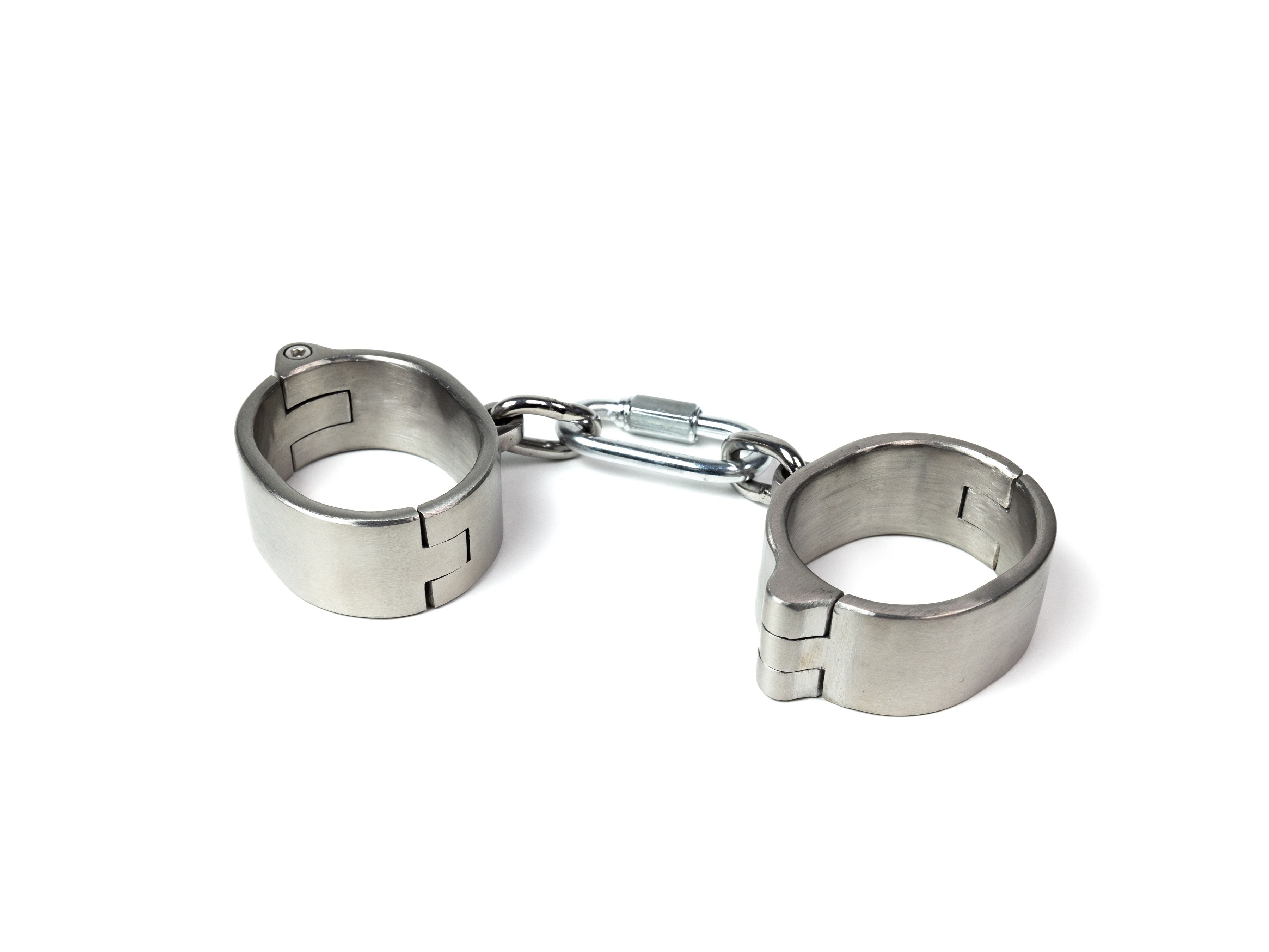 Set - Stainless steel shackles with - screw lock