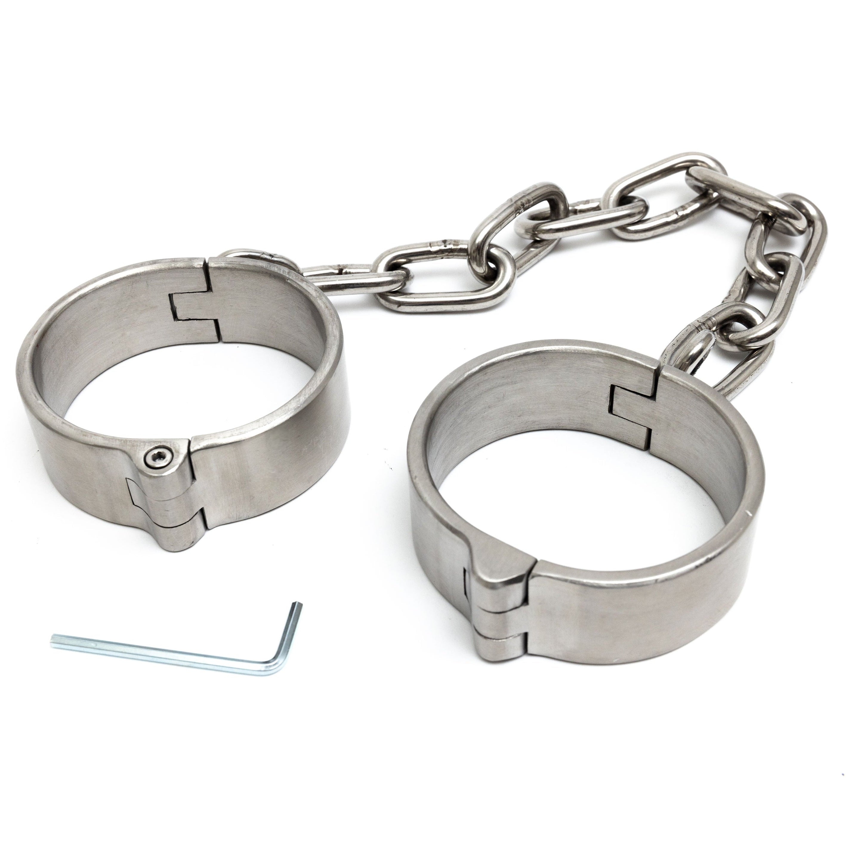 Set - Stainless steel shackles with - screw lock
